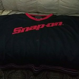 Snap on shirt